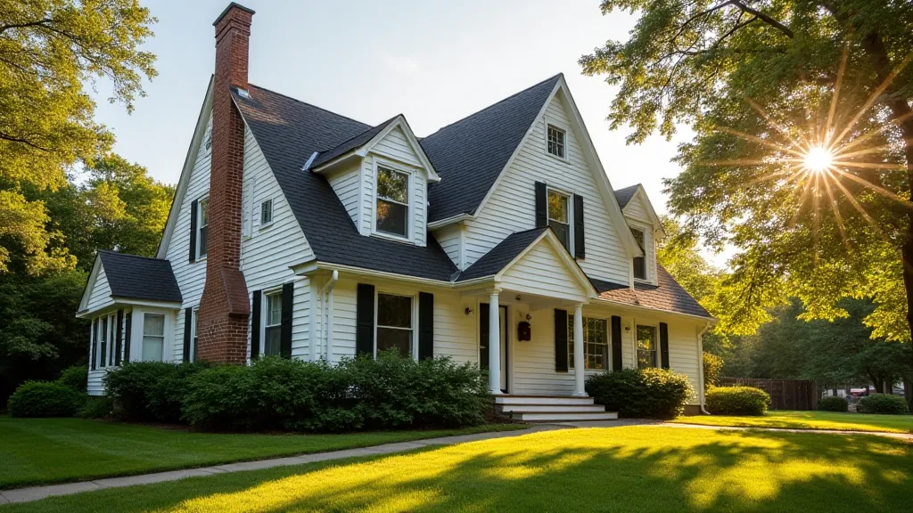 Classic Dutch Colonial House