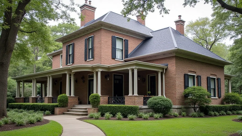 Louisiana French Colonial residence