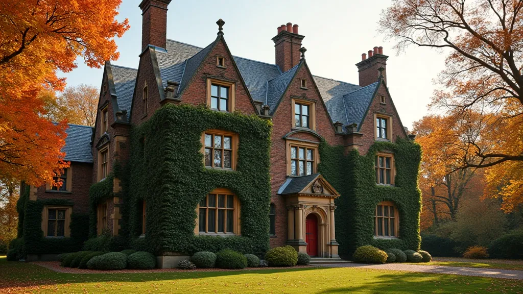 Gothic Revival College in New England