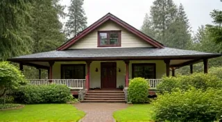 Oregon Territorial Style:  A Blend of Practicality and Aesthetic Appeal